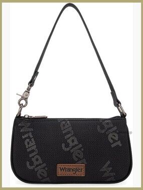 90s Retro Denim Top-Handle Hobo Handbag Faux Leather Shoulder Bag